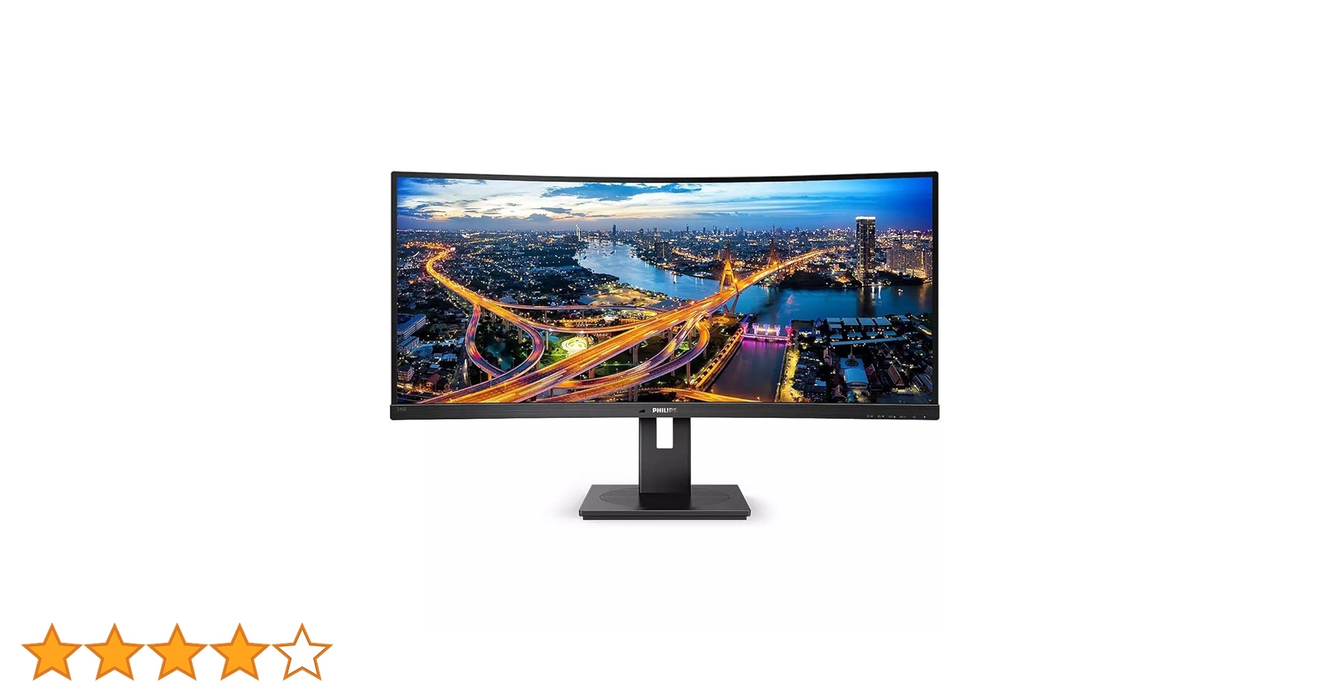 Philips 346B1C UltraWide 34 inch Curved Monitor, UltraWide